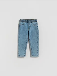 Reserved - Bawełniane jegginsy - niebieski - Spodenki dla niemowląt - miniaturka - grafika 1