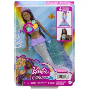Mattel Barbie Brooklyn. Syrenka migoczące światełka - - Lalki dla dziewczynek - miniaturka - grafika 1