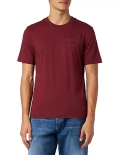 TOM TAILOR T-shirt męski, 32449 – bordowy czerwony pasek Inject, XL - Koszulki męskie - miniaturka - grafika 1