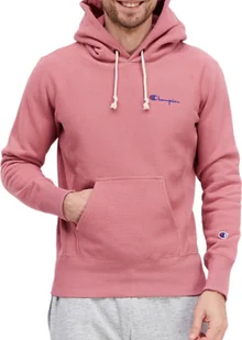 Bluza męska Champion różowa kangurka z kapturem S - Bluzy męskie - miniaturka - grafika 1