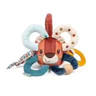 Zabawki sensoryczne - Piłeczka aktywizująca wielofunkcyjna Lew Jack 3 m+ Lilliputiens - miniaturka - grafika 1