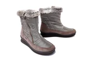 Botki damskie - IMAC 656559 7152/017 mud/brown, śniegowce damskie - miniaturka - grafika 1