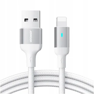 Kabel przewód do iPhone A10 Series USB - Lightning 2.4A 2m biały - Kable USB - miniaturka - grafika 1