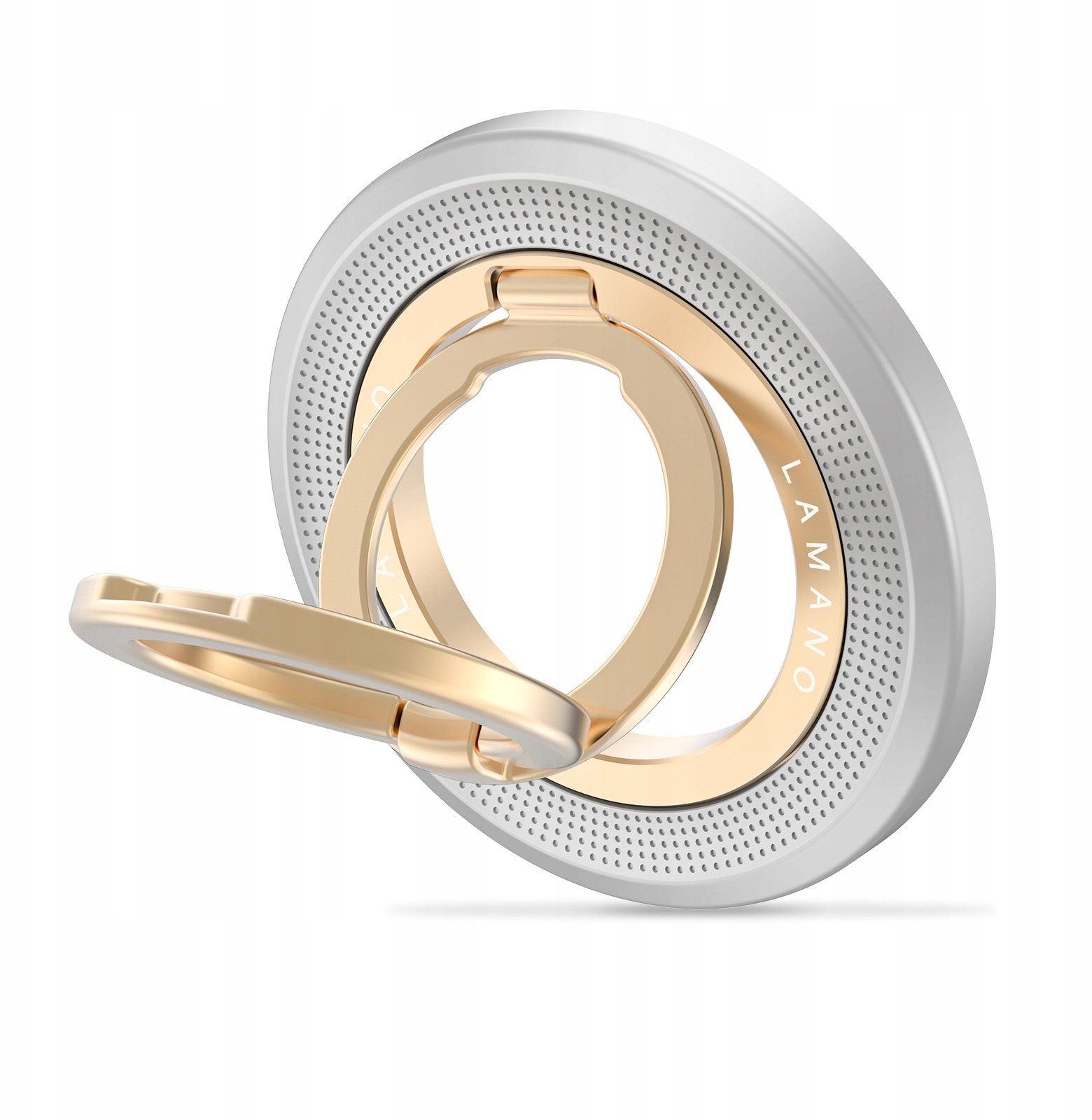 TECH-PROTECT MMR700 LAMANO MAGNETIC MAGSAFE PHONE RING TITANIUM/GOLD