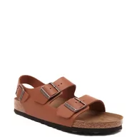 Sandały męskie - Birkenstock Skórzane sandały Milano - miniaturka - grafika 1