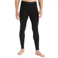 Legginsy - Legginsy Icebreaker Merino 200 Oasis Thermal 1043690011 - czarne - miniaturka - grafika 1