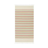 Ręczniki - Ręcznik plażowy Lifestyle Hamam 90x180 wielokolorowy frotte 370g/m2 100% bawełna Cawoe - miniaturka - grafika 1