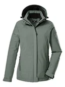 Kurtki i kamizelki sportowe damskie - Killtec Kurtka funkcyjna w kolorze szarozielonym - miniaturka - grafika 1