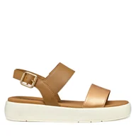 Sandały damskie - Sandały Geox D Camalei D550NA 0NFBC CB65F Brązowy - miniaturka - grafika 1