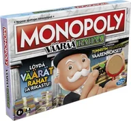 Gry planszowe - Hasbro Gra planszowa Monopoly: Crooked Cash edycja fińska - miniaturka - grafika 1