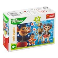 Puzzle - Trefl Puzzle 54 mini Wesoły świat Treflików 1 - miniaturka - grafika 1