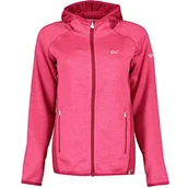 Kurtki i płaszcze dla chłopców - Regatta Unisex Dziecięcy polar z kapturem 'Dissolver Ii' Cabaret/Dark Cerise 3-4 - miniaturka - grafika 1