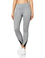Spodnie rowerowe - Nike damskie rajstopy treningowe Iron Grey/Heather/Black/White XL - miniaturka - grafika 1