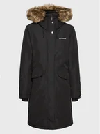 Kurtki damskie - Didriksons Parka Erika 504303 Czarny Regular Fit - miniaturka - grafika 1