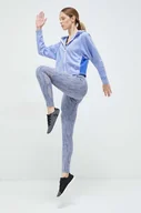 Legginsy - Puma legginsy do jogi Studio kolor szary wzorzyste - miniaturka - grafika 1