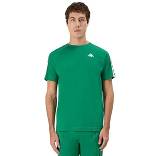Kappa Coen Slim 222 Band Tee Wygodna i stylowa koszulka techniczna, kolor zielony i biały, rozmiar XL - Koszulki męskie - miniaturka - grafika 1
