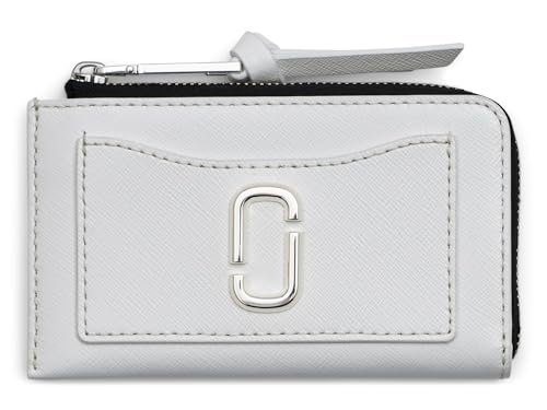 MARC JACOBS The Top Zip Multi Wallet, Portfele Damskie, Jeden Rozmiar, Kolor biały, Taglia Unica