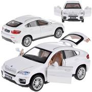 Samochody i pojazdy dla dzieci - Zabawkowy samochodzik, auto BMW X6, 1:32, metalowe - miniaturka - grafika 1