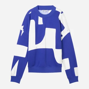 Bluza bez kaptura damska Tom Tailor 1043225 M Niebieski/Biały (4068127221711) - Bluzy damskie - miniaturka - grafika 1