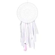 Wyposażenie pokoiku dziecięcego - Łapacz snów, Gwiazdkowa perełka, 16x34 cm - miniaturka - grafika 1