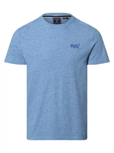 Superdry - T-shirt męski, niebieski - Koszulki męskie - miniaturka - grafika 1