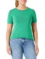 Swetry damskie - s.Oliver BLACK LABEL Sweter damski, z krótkim rękawem, zielony, 44 (DE), zielony, 44 - miniaturka - grafika 1