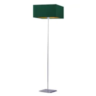 Lampy stojące - Nowoczesna lampa podłogowa z abażurem PRAGA GOLD - miniaturka - grafika 1