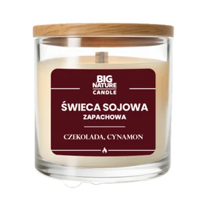 Świeca sojowa zapachowa Czekolada i Cynamon 225 g - Świece - miniaturka - grafika 1