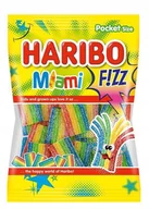 Żelki - Haribo żelki paski Miami kwaśne 85 g - miniaturka - grafika 1