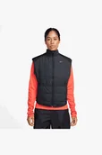 Kamizelki męskie - Damski bezrękawnik do biegania Nike Therma-FIT Swift - Czerń - miniaturka - grafika 1