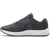 Buty dla dziewczynek - Under Armour Unisex buty do biegania szosowego klasy dla dzieci, Szary - Skok szary biały biały 103-20 EU - miniaturka - grafika 1
