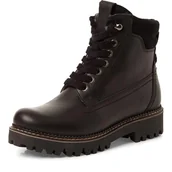 Śniegowce damskie - Tamaris Damskie buty WL Lace Boot 1-26224-45 śniegowce, czarne, 40 EU, czarny, 40 EU - miniaturka - grafika 1