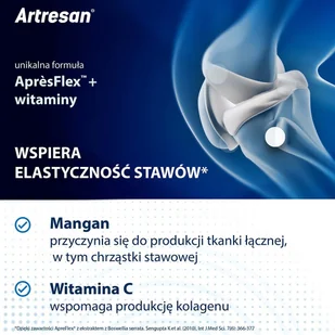 Asa P Zdrowie Sp.o.o. ARTRESAN EFEKT - 30 kaps. 3097841 - Ochrona stawów - miniaturka - grafika 2
