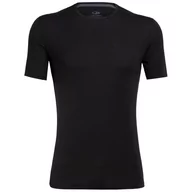 Koszulki sportowe męskie - Koszulka męska Icebreaker M Anatomica SS Crewe Rozmiar: XL / Kolor: czarny - miniaturka - grafika 1
