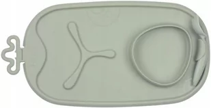 Podkładka Silikonowa Na Stół Do Nauki Samodzielnego Jedzenia Zwijana Szałwia B.box Roll + Go - Miseczki i talerzyki dla dzieci - miniaturka - grafika 1