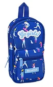 Plecaki - Blackfit8 Plecak na długopis z 4 uchwytem próżniowym do recyklingu Go Girls, 120x50x230 mm, Niebieski, 120x50x230 mm, Casual - miniaturka - grafika 1