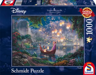 Schmidt Spiele Spiele, Thomas Kinkade, puzzle Roszpunka (Disney) - Puzzle - miniaturka - grafika 1
