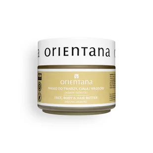 Orientana Face, Body And Hair Butter Indian Jasmine Masło do twarzy, ciała i włosów - jaśmin indyjski 100 g - Balsamy i kremy do ciała - miniaturka - grafika 1