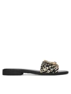 Klapki i japonki damskie - Just Cavalli Klapki 80RA3S83 ZSE38 Czarny - miniaturka - grafika 1