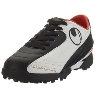 Piłka nożna - Uhlsport Buty piłkarskie Team Jr. TFr 100819301, uniseks - dziecięce buty sportowe - piłka nożna, czarny - Czarny Black Red01-36 EU - miniaturka - grafika 1