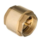 Akcesoria do armatury i ceramiki - Zawór zwrotny z mosiężnym elementem zamykającym 1" Invena Prov - miniaturka - grafika 1