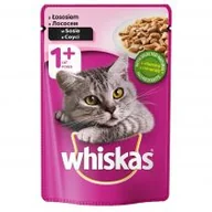 Mokra karma dla kotów - Whiskas Dorosłe - mięsne kawałki w smakowitym sosie, karma dla dorosłych kotów z ł - miniaturka - grafika 1