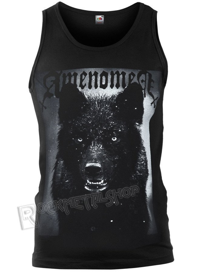 koszulka na ramiączkach AMENOMEN - BLACK WOLF (OMEN024KR)-L
