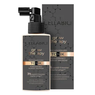 CELLABIC Tricho Grow Therapy trychologiczny tonik pobudzający wzrost włosów dla mężczyzn 100ml - Odżywki do włosów - miniaturka - grafika 1