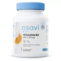 Osavi Witamina K2 MK-7 100 mcg Suplement diety 60 kaps. - Witaminy i minerały - miniaturka - grafika 1