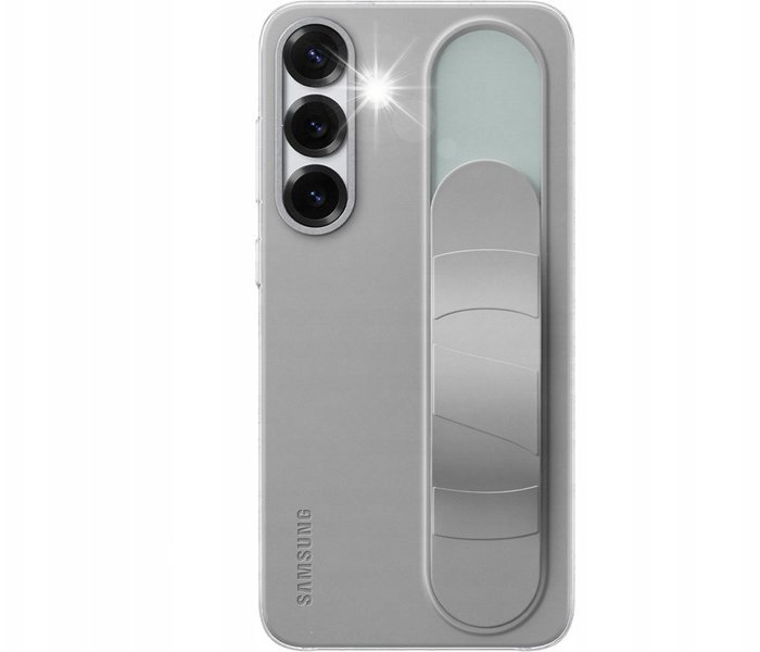Samsung Etui plecki Samsung Standing Grip Cover Szare do Galaxy S25 Plus