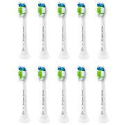 Końcówki do szczoteczek elektrycznych - Philips Końcówki szczoteczki Sonicare HX6068 x10 - miniaturka - grafika 1