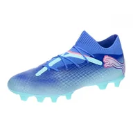 Piłka nożna - PUMA Buty piłkarskie Future 7 Pro Fg/Ag unisex, Bluemazing PUMA biała elektryczna mięta pieprzowa, 40.5 EU - miniaturka - grafika 1