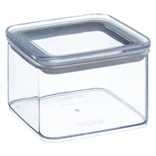 5five Simple Smart Pojemnik na żywność przezroczysty kwadratowy ze szczelną pokrywką pojemność 0,5 l B07DQBG5TF - Pojemniki kuchenne - miniaturka - grafika 1