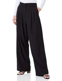 Bestseller A/S Damskie spodnie VMTROIAN MR Wide DAD Pant NOOS, czarne, XS/30, Schwarz, (XS) W / 30L - Spodnie damskie - miniaturka - grafika 1